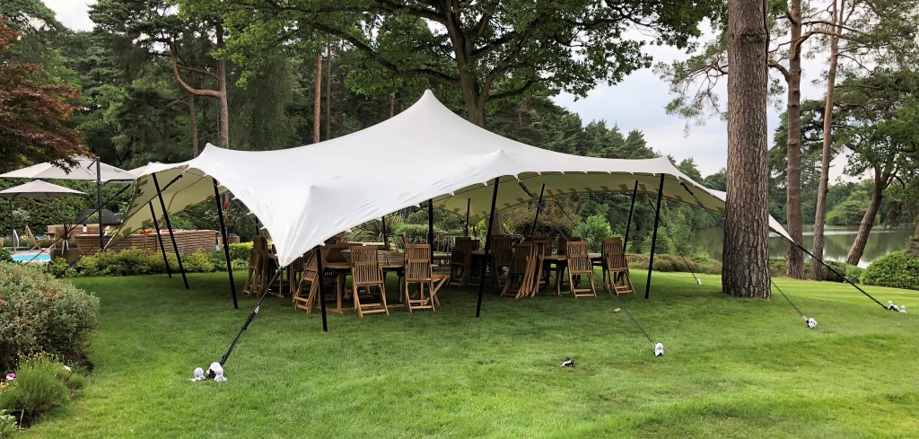 Stretch Tent Hire Garden Canopy