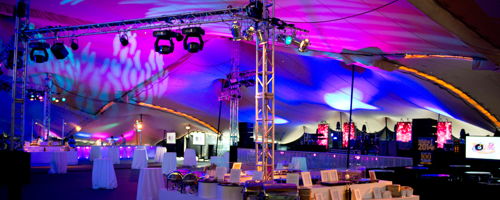 Stretch Tent Hire for Corporate Events 